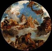 Eugene Delacroix Sketch for Peace Descends to Earth oil painting on canvas